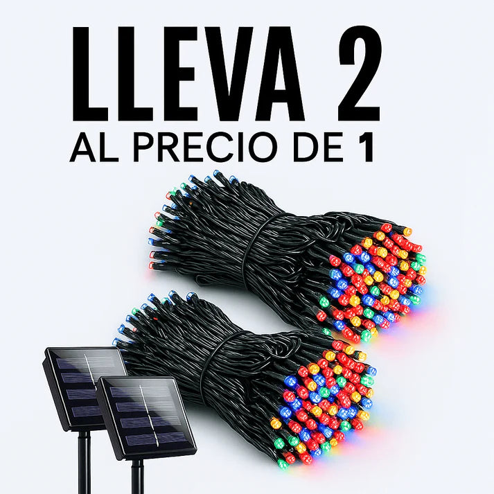 Luces Solares Navideñas