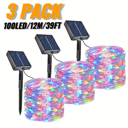 Luces Solares Navideñas